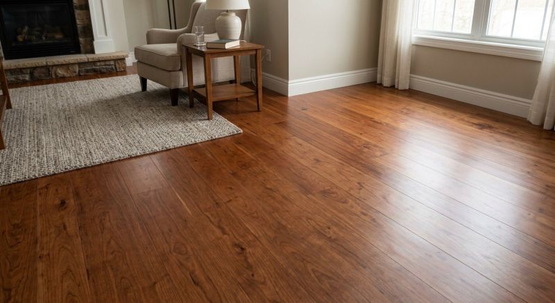 Cherry Floor Installation in Bethel, CT