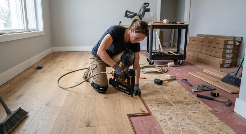 Hardwood Floor Installation in Dutchess County, NY