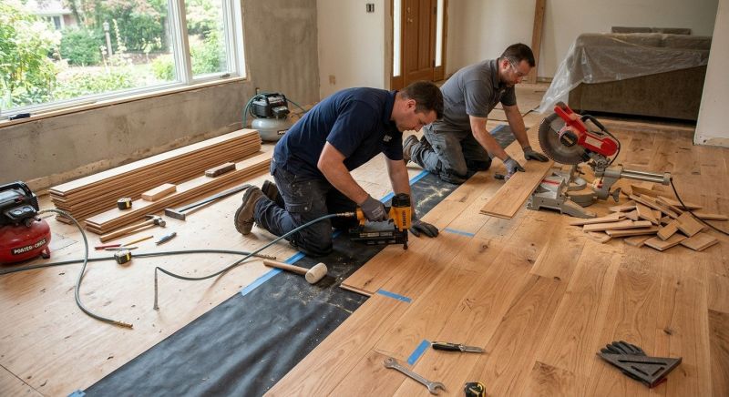 Hardwood Floor Installation in Lake Peekskill, NY