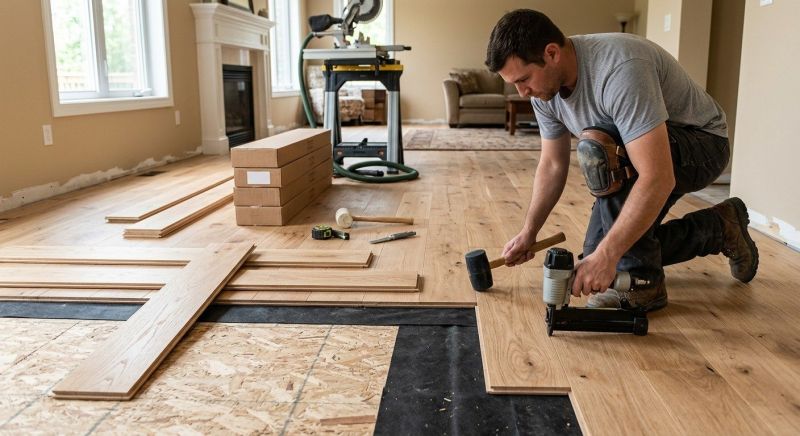 Hardwood Floor Installation in New Windsor, NY