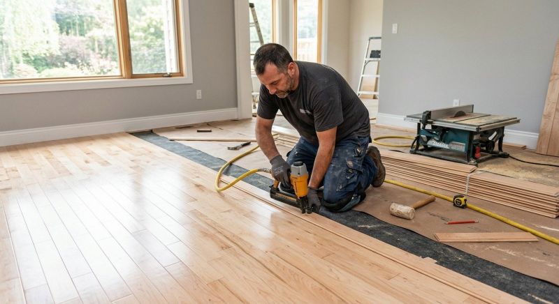Maple Flooring Installation in Monsey, NY