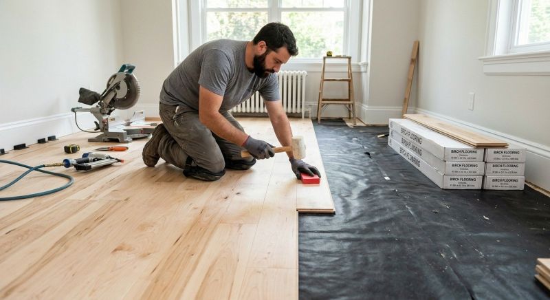 Maple Flooring Installation in Ossining, NY