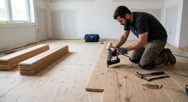 Oak Floor Installation in Hartsdale, NY