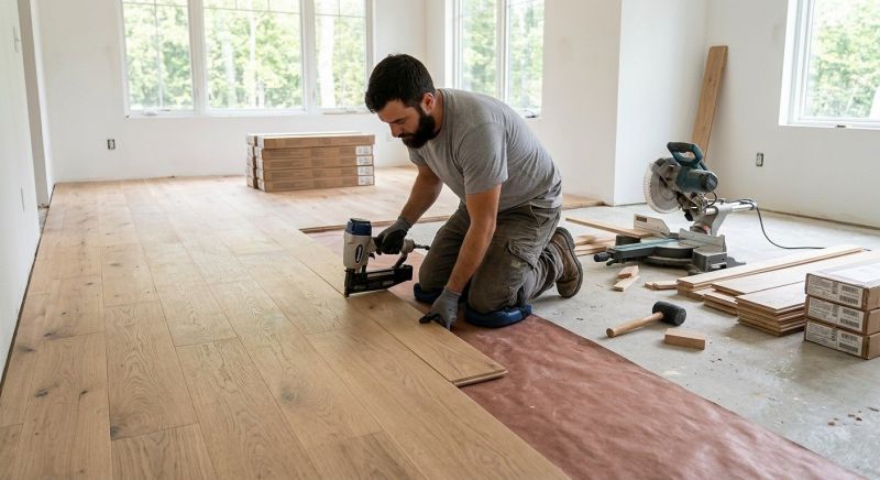 Oak Floor Installation in Putnam County, NY