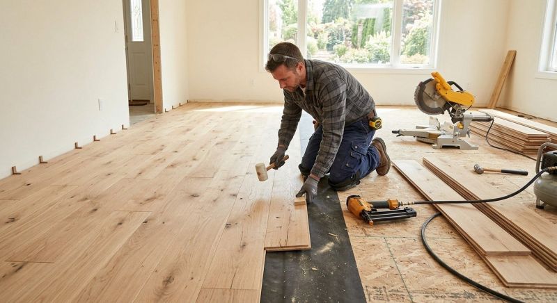 Oak Floor Installation in Mahopac, NY