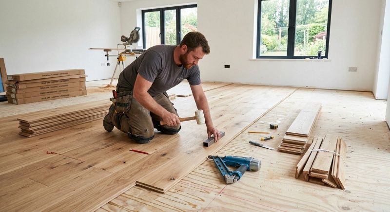 Oak Floor Installation in Poughkeepsie, NY