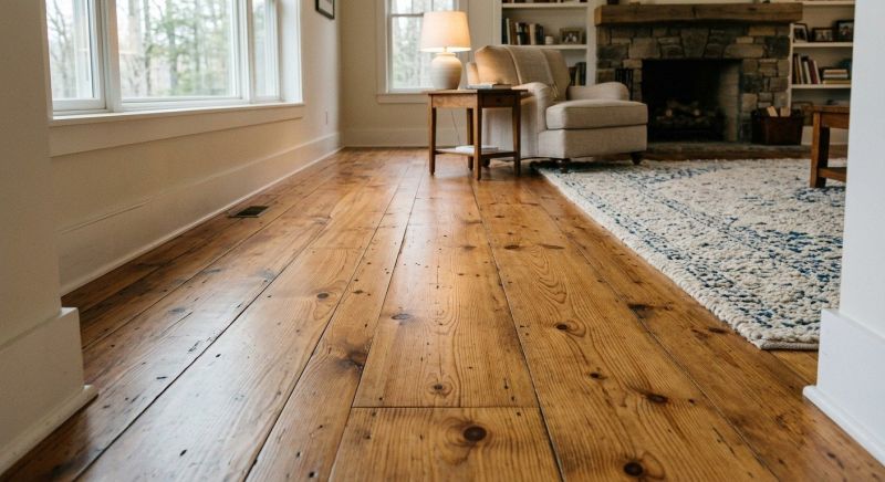 Pine Floor Installation in Putnam County, NY