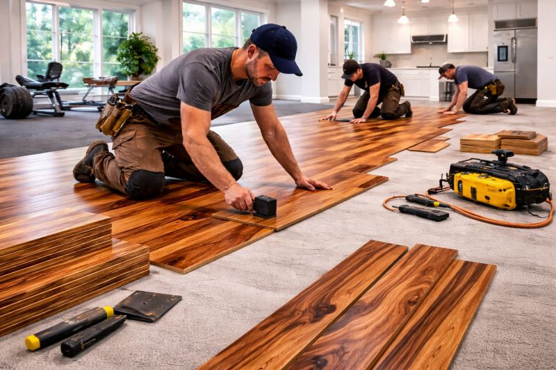 Teak Flooring Installation in Putnam County, NY