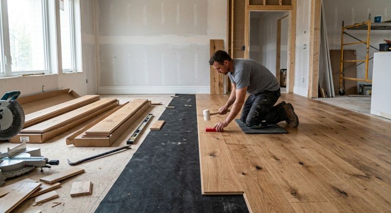 Wide Plank Floor Installation in Putnam County, NY