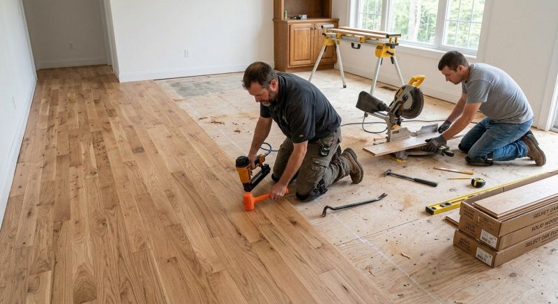 Wood Floor Replacement in Montrose, NY